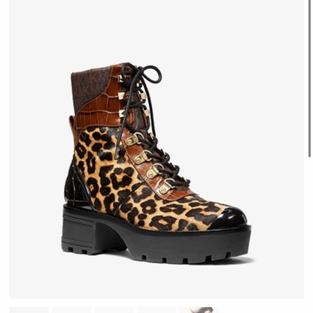 Khloe lace up Michael kors boots